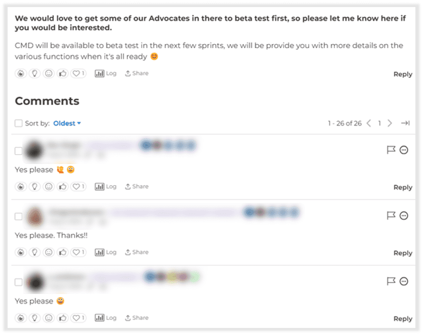 Higher Logic Vanilla community advocate program group